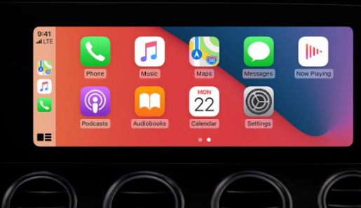 淮阳apple维修网点分享如何将iPhone连接到CarPlay 